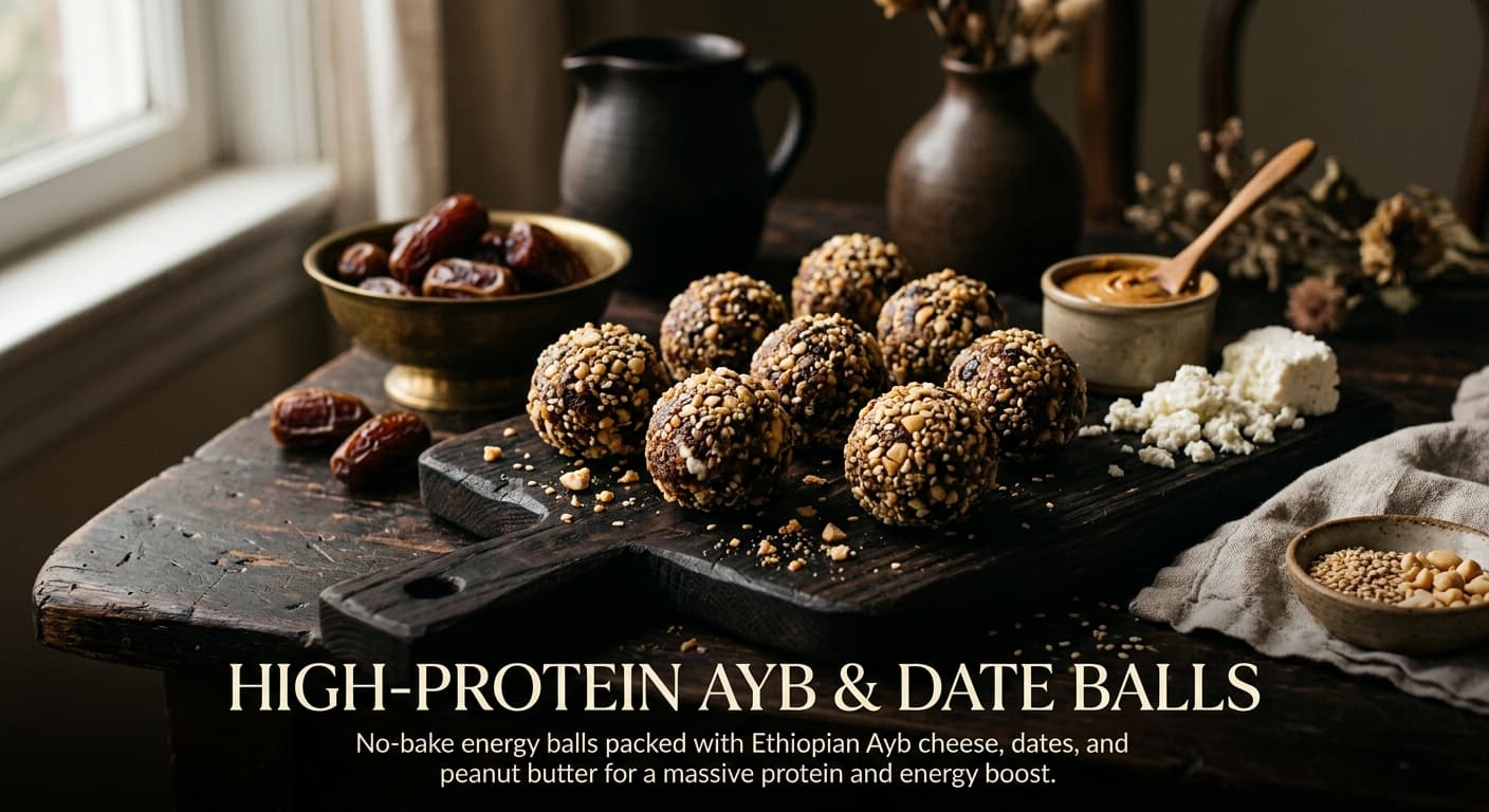 High-Protein Ayb & Date Balls