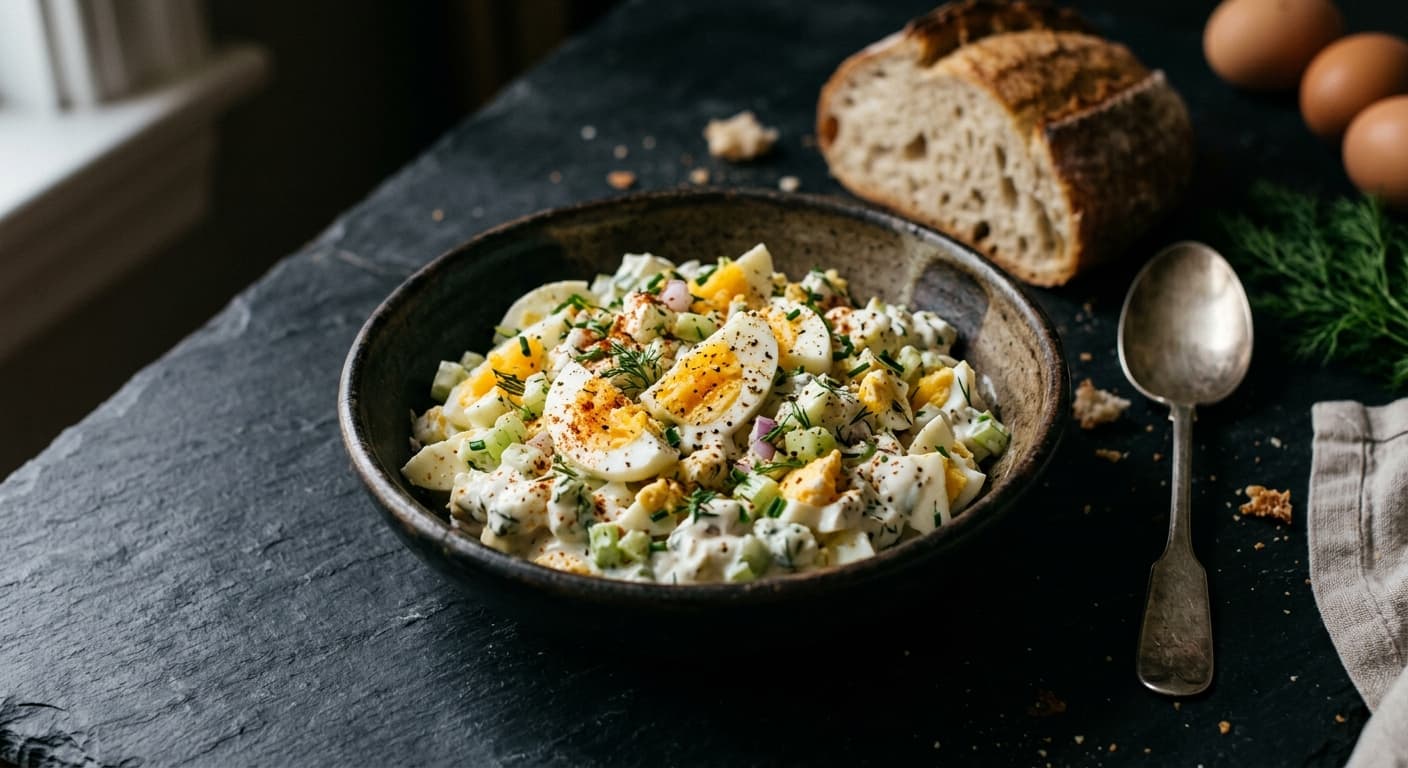 Quick Greek Yogurt Egg Salad