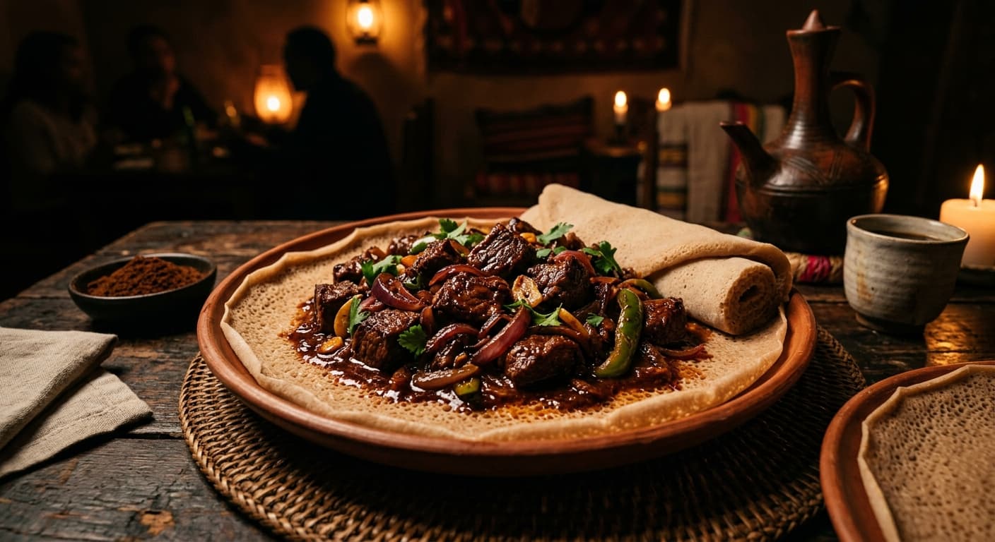 Ethiopian Beef Awaze Tibs