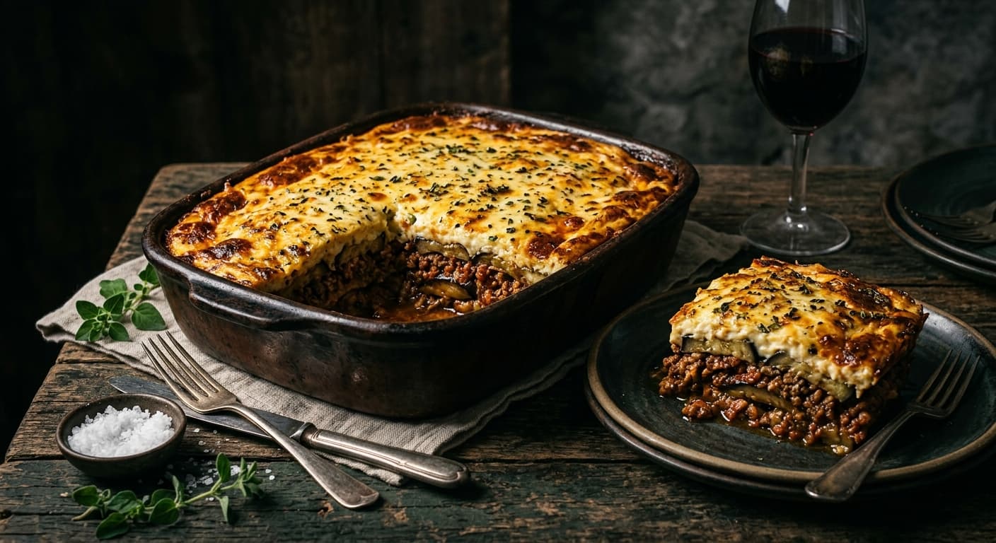 High-Protein Greek Moussaka
